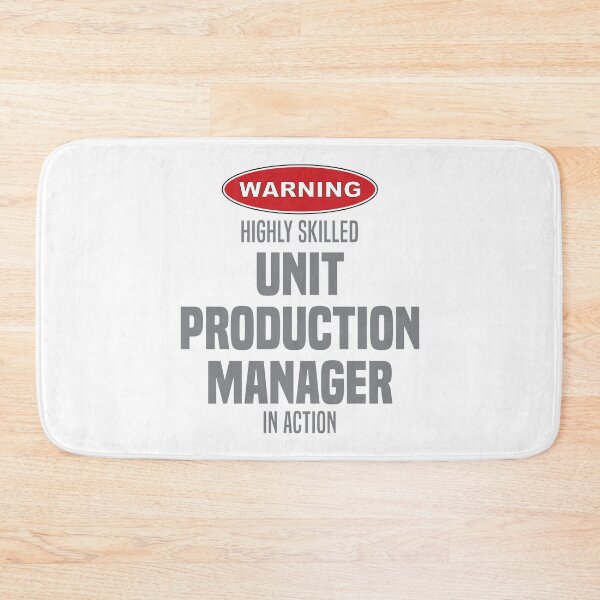 Item preview, Highly Skilled Unit Production Manager in Action designed and sold by NermilioDesigns.