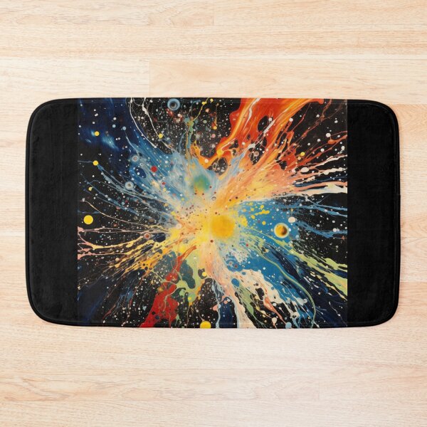 Item preview, Colorburst Galaxy - Abstract Cosmic Art Print designed and sold by SmartDesignByBB.