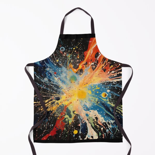 Item preview, Colorburst Galaxy - Abstract Cosmic Art Print designed and sold by SmartDesignByBB.