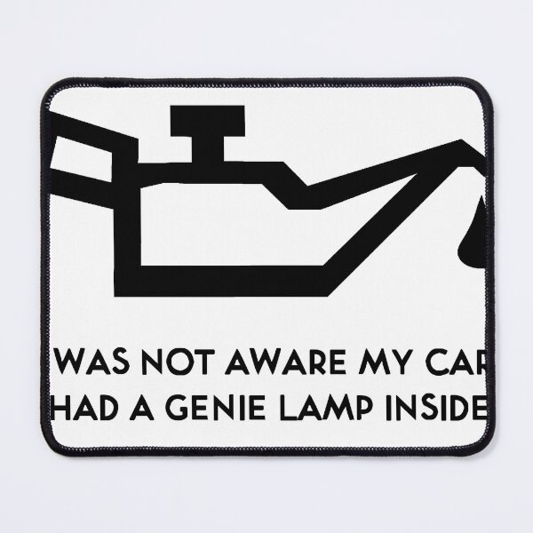 Item preview, I was not aware my car had a genie lamp inside designed and sold by LolloFake.