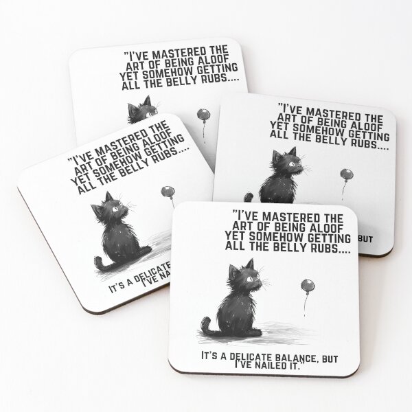 Item preview, Cat Contemplations - funny insights about life as cat designed and sold by artlife709.