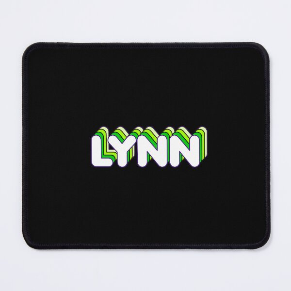 Item preview, Green Layers Lynn Name Label (Black) designed and sold by NormadWorld.