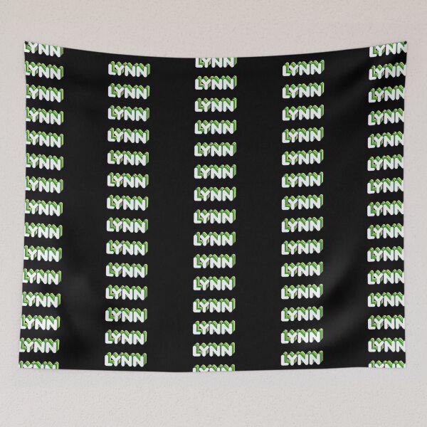 Item preview, Green Layers Lynn Name Label (Black) designed and sold by NormadWorld.