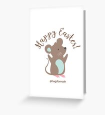 #HugsForNoah Easter Mouse Greeting Card