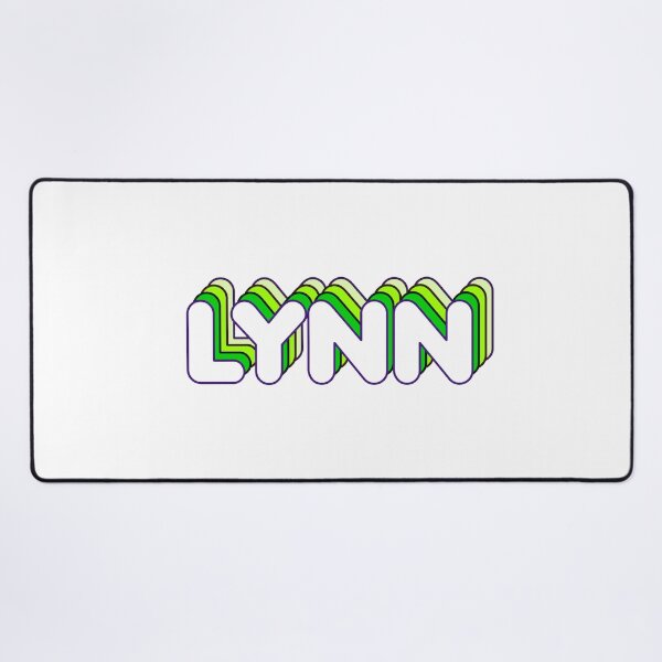 Item preview, Green Layers Lynn Name Label designed and sold by NormadWorld.