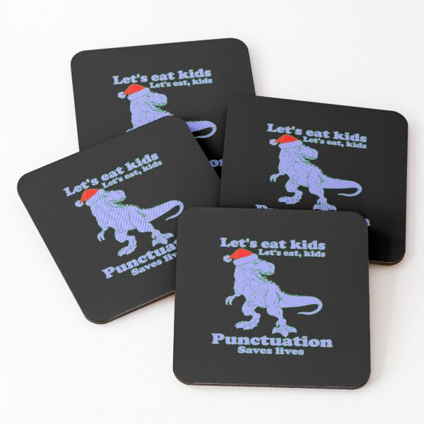 Item preview, Lets Eat Kids Punctuation Saves Lives #1 Christmas Funny  designed and sold by creativerooney.