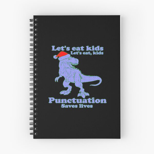 Item preview, Lets Eat Kids Punctuation Saves Lives #1 Christmas Funny  designed and sold by creativerooney.