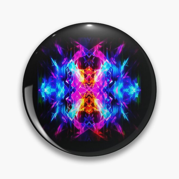 Item preview, 432 Hz Rainbow Crystal Symmetry Sticker and Shirt Design 01 by Zeesdesign on Redbubble designed and sold by ZEESDESIGN.