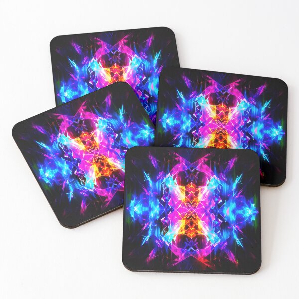 Item preview, 432 Hz Rainbow Crystal Symmetry Sticker and Shirt Design 01 by Zeesdesign on Redbubble designed and sold by ZEESDESIGN.