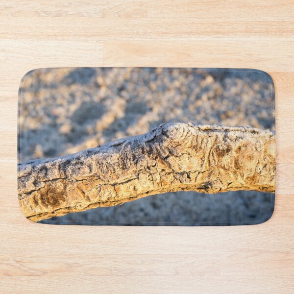 Item preview, Cool Hoarfrost Crystals on a Scaly Driftwood Log designed and sold by Georgia Mizuleva.