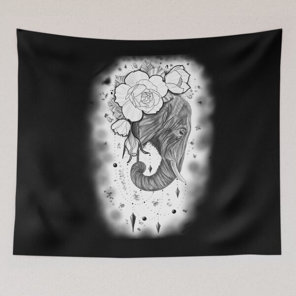 Item preview, The Elegant Elephant designed and sold by yofeustore.