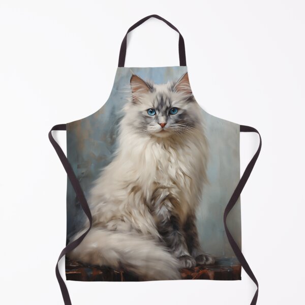 Item preview, Ragdoll cat portrait 1 designed and sold by PetsArt.