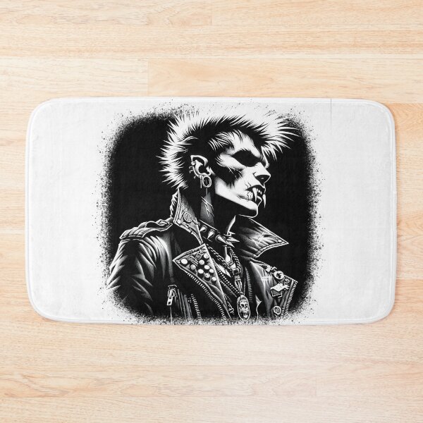 Item preview, Ink Drawing of a Punk Vampire designed and sold by Truck Stop One.