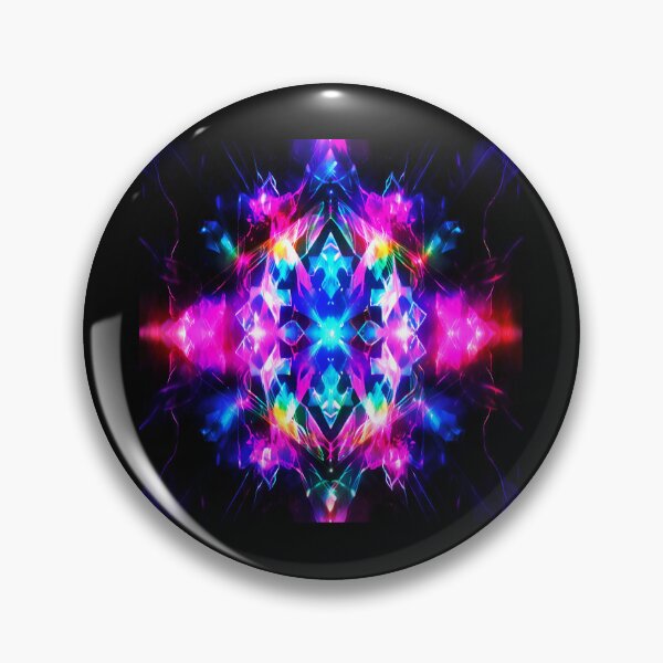 Item preview, 432 Hz Rainbow Crystal Symmetry Sticker and Shirt Design 02 by Zeesdesign on Redbubble designed and sold by ZEESDESIGN.
