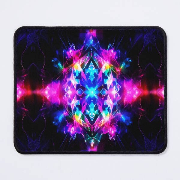 Item preview, 432 Hz Rainbow Crystal Symmetry Sticker and Shirt Design 02 by Zeesdesign on Redbubble designed and sold by ZEESDESIGN.