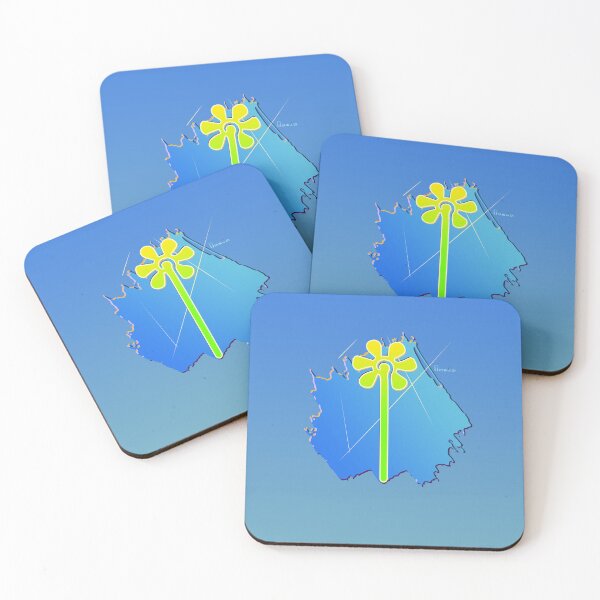 Item preview, Zany Nazca Geoglyph - The Flower  designed and sold by kernowerno.