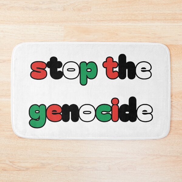 Item preview, Stop The Genocide. End The Genocide In Gaza Protest designed and sold by Rebel-Design.