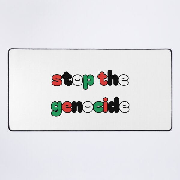 Item preview, Stop The Genocide. End The Genocide In Gaza Protest designed and sold by Rebel-Design.