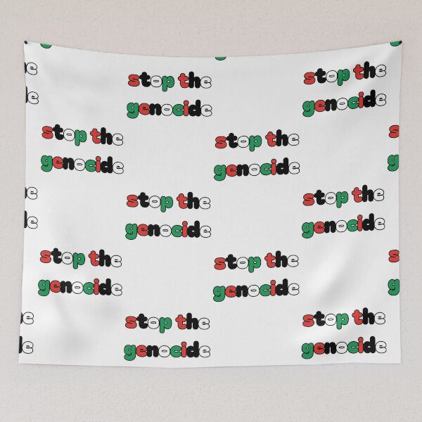 Item preview, Stop The Genocide. End The Genocide In Gaza Protest designed and sold by Rebel-Design.