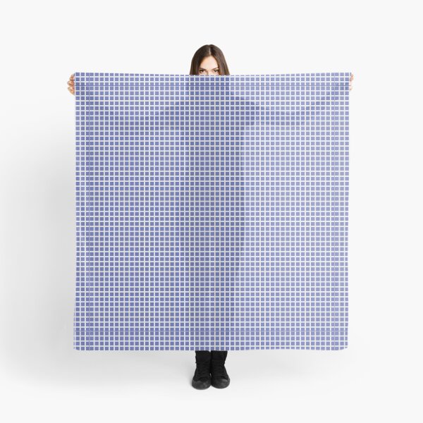 Item preview, Blue Checkered Elegance - New Design! designed and sold by art-tresure.