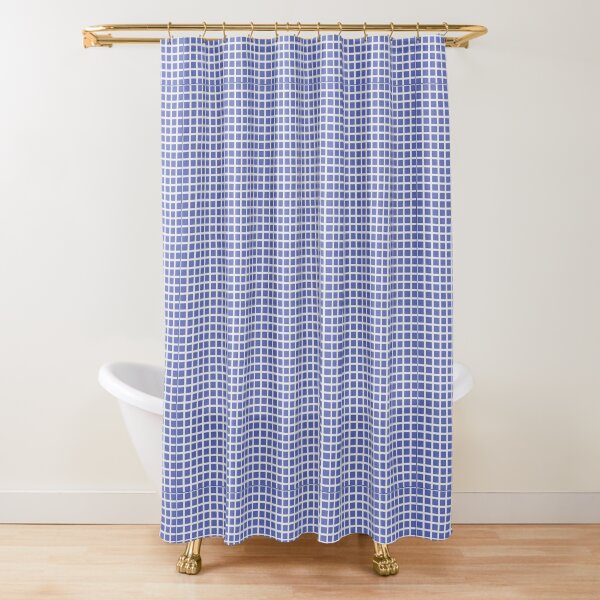 Item preview, Blue Checkered Elegance - New Design! designed and sold by art-tresure.