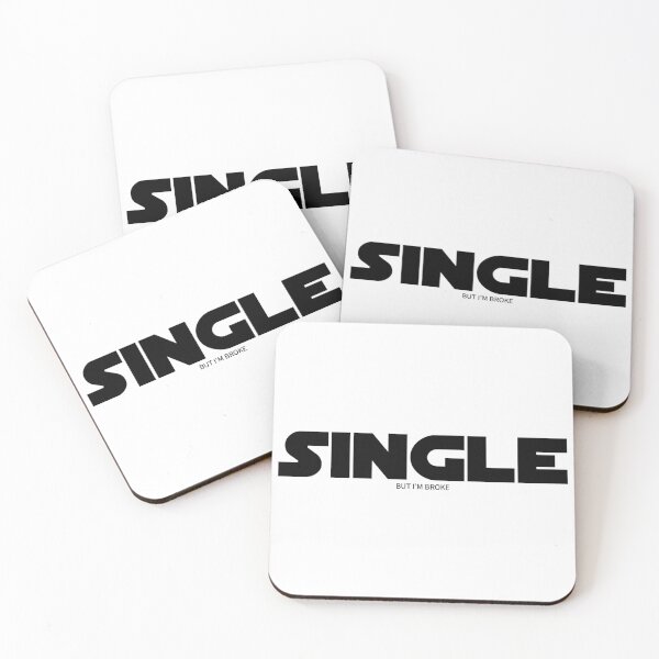 Item preview, Single but Broke - Black designed and sold by capawesome3d.