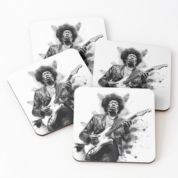 Artikelvorschau, Jimmy Hendrix entworfen und verkauft von DoodleBurger.