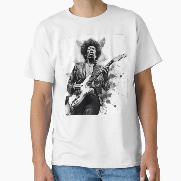 Artikel-Vorschau von Jimmy Hendrix, designt und verkauft von DoodleBurger.