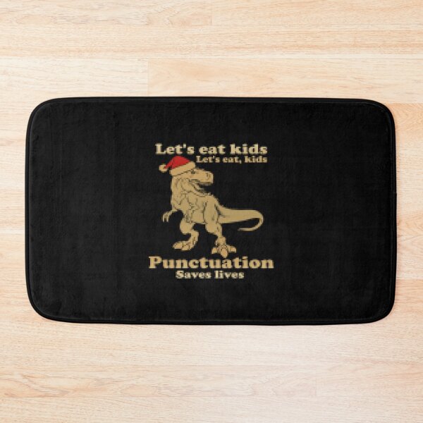 Item preview, Lets Eat Kids Punctuation Saves Lives #2 Christmas Funny  designed and sold by creativerooney.