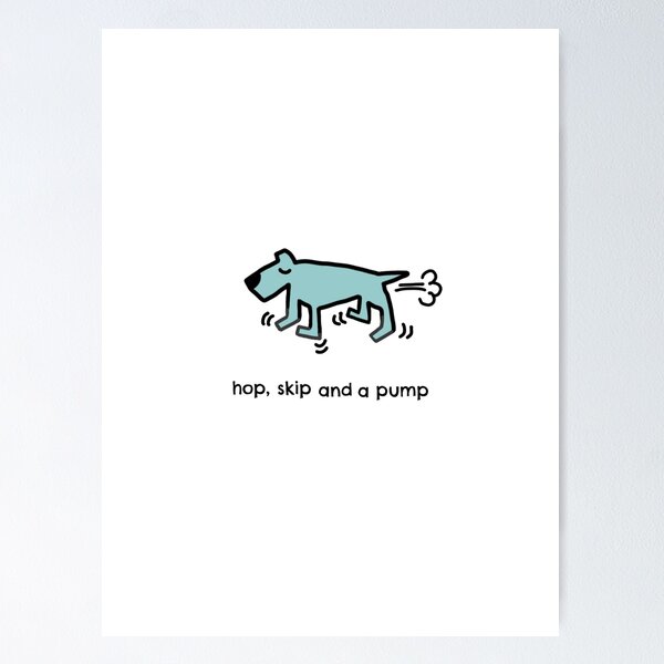 Item preview, Hop skip and a pump designed and sold by dogtired.