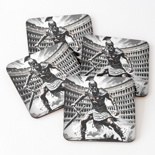 Item preview, Pixel Gladiator: How Digital Art Transforms Brutality into Beauty in Roman Depictions designed and sold by Artedig.