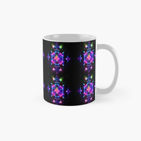 Item preview, 432 Hz Rainbow Crystal Symmetry Sticker and Shirt Design 03 by Zeesdesign on Redbubble designed and sold by ZEESDESIGN.
