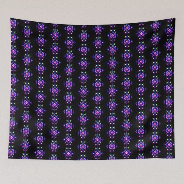 Item preview, 432 Hz Rainbow Crystal Symmetry Sticker and Shirt Design 03 by Zeesdesign on Redbubble designed and sold by ZEESDESIGN.