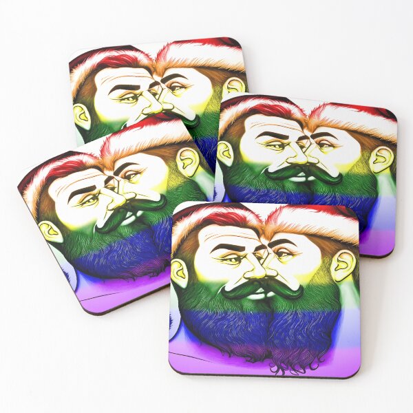 Item preview, Rainbow Escher Christmas designed and sold by Black Rainbow Studios.