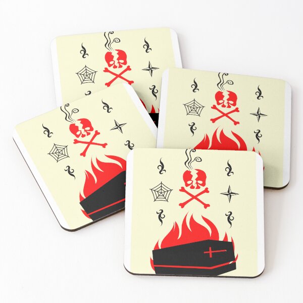 Item preview, Flame funeral tattoo  designed and sold by Paintbase.