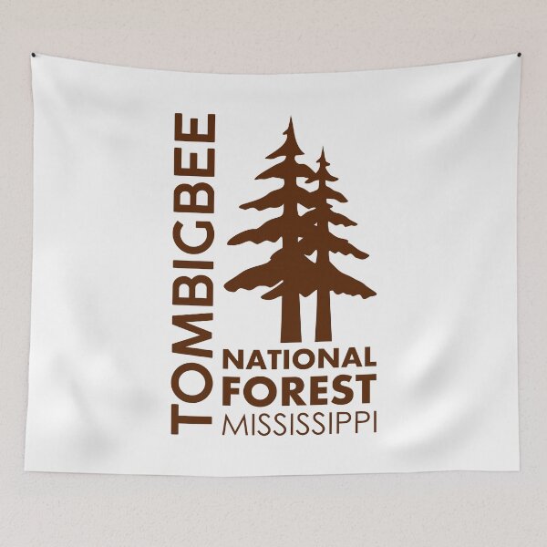 Item preview, Tombigbee National Forest Mississippi Pines designed and sold by bivenart.