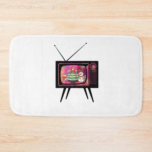 Item preview, Retro TV Santa Claus Saint Nicholas Vintage Television Old Fashion TV designed and sold by Whitetailcrafts.