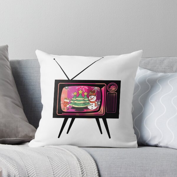 Item preview, Retro TV Santa Claus Saint Nicholas Vintage Television Old Fashion TV designed and sold by Whitetailcrafts.