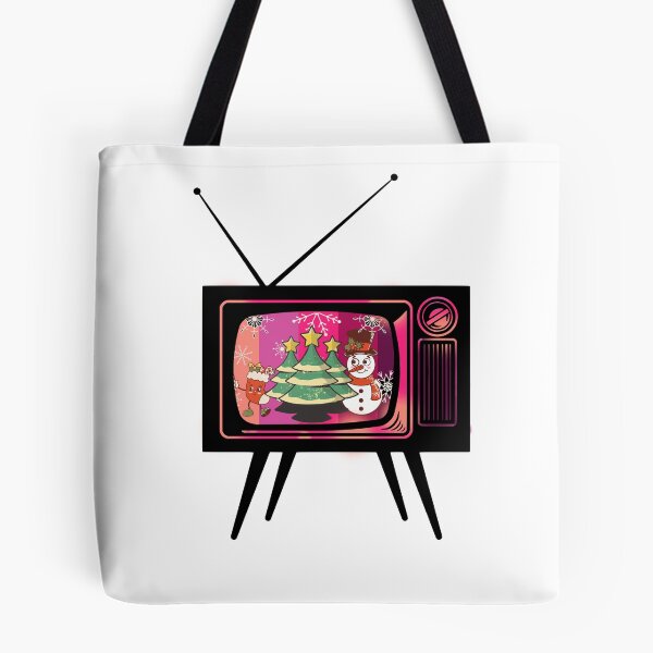 Item preview, Retro TV Santa Claus Saint Nicholas Vintage Television Old Fashion TV designed and sold by Whitetailcrafts.