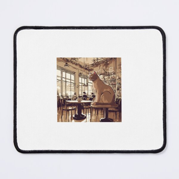 Item preview, Giant cat coffee shop designed and sold by Jacko790.