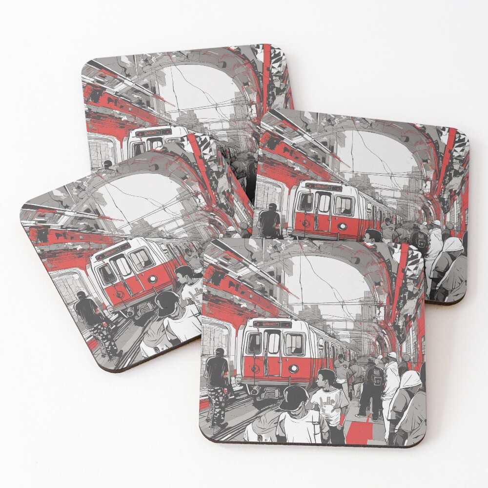 Item preview, Coasters (Set of 4) designed and sold by DrawingConcl.