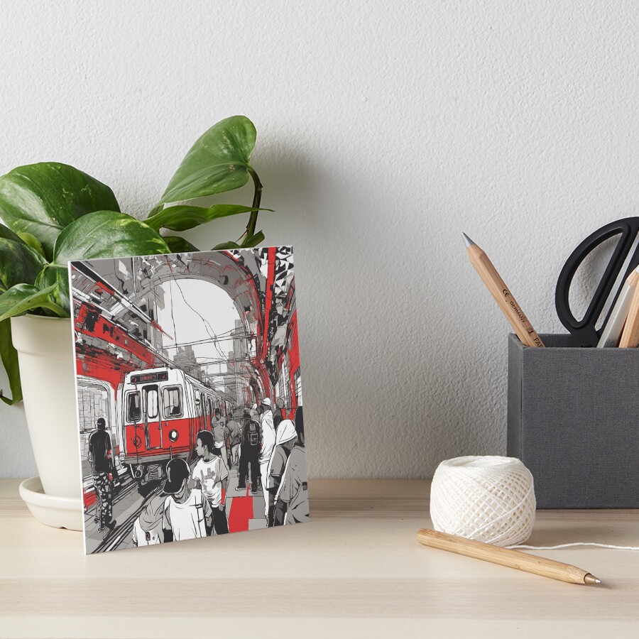 Item preview, Art Board Print designed and sold by DrawingConcl.