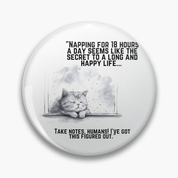 Item preview, Cat Contemplations - funny insights about life as cat designed and sold by artlife709.
