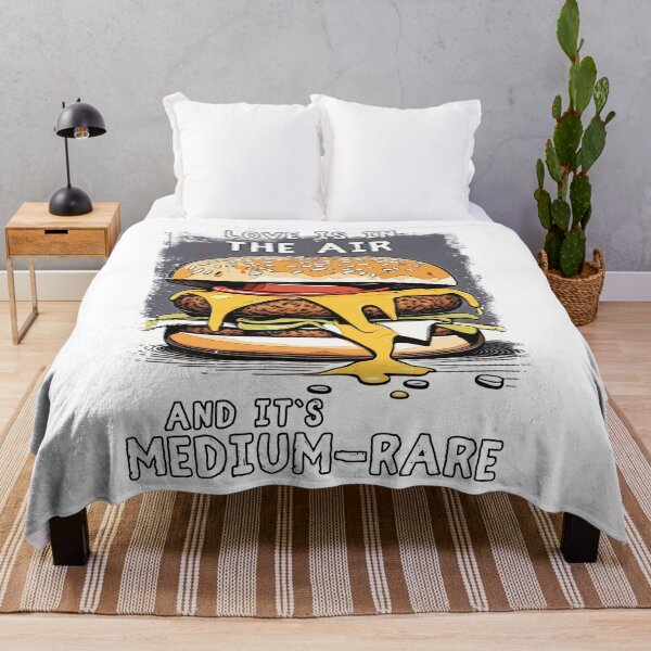 Item preview, Hilarious BURGER Quote Vintage Retro Illustration for BBQ Lovers designed and sold by Naumovski.