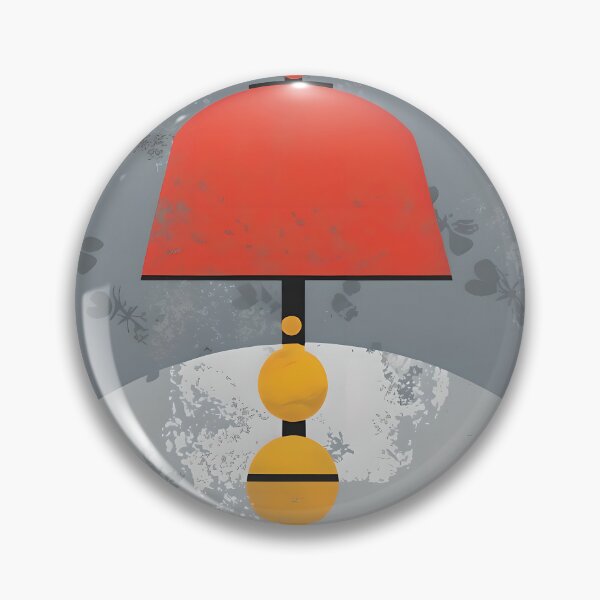 Item preview, Lamp and decoration Bill Sienkiewicz flat graphic design designed and sold by ChataMaroon.