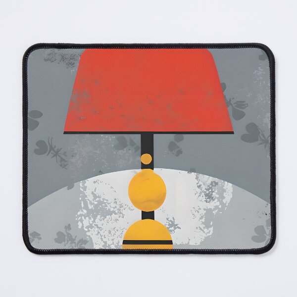 Item preview, Lamp and decoration Bill Sienkiewicz flat graphic design designed and sold by ChataMaroon.