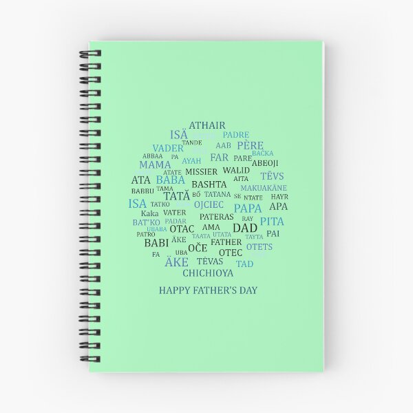 Item preview, Father In World Languages, Happy Father's Day designed and sold by FilizDesigner.