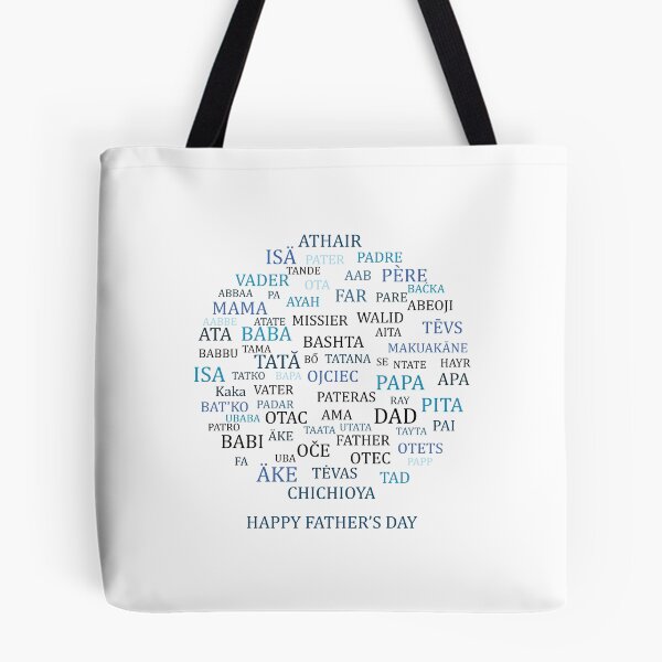 Item preview, Father In World Languages, Happy Father's Day designed and sold by FilizDesigner.