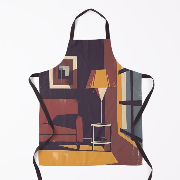 Item preview, Leaving room Bill Sienkiewicz flat graphic design designed and sold by ChataMaroon.