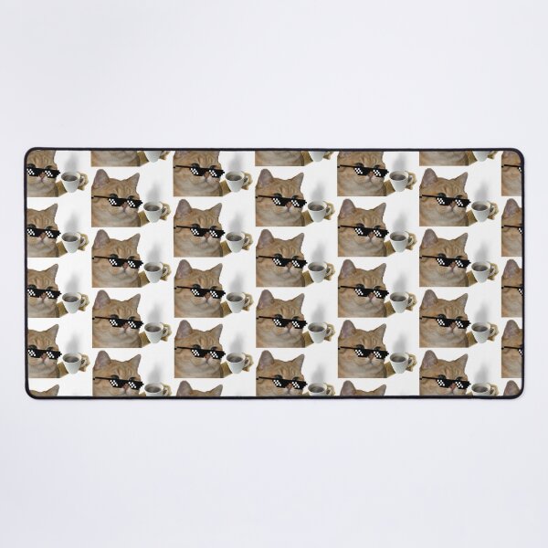 Item preview, funny cat meme with coffee cup designed and sold by WeBestdesign.